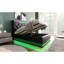 Lit simple tapissier avec DEL à 360 °, capacité de rangement hydraulique, type C, lit en tissu Pu noir, effet DEL à 360 °, capacité, extérieur-1279570016-1279570017
