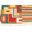 Assunta Rectangle 60 cm x 90 cm Patchwork Hand Knotted Kilim Area Rug