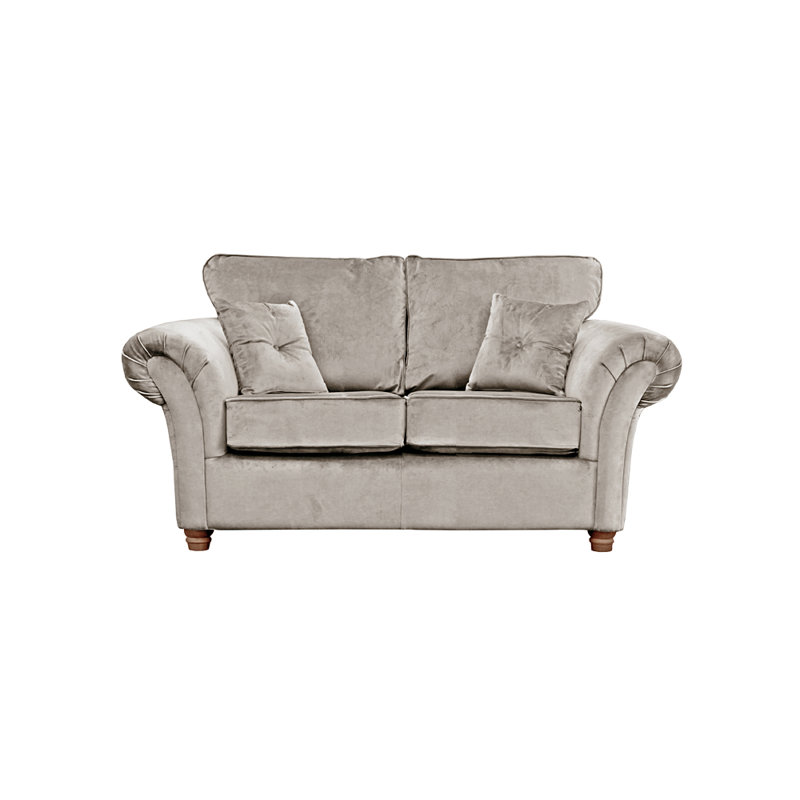 Lila 2 Seater Velvet Sofa, Mink