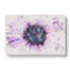 The Eye of a Purple Flower - Wrapped Canvas-56665619