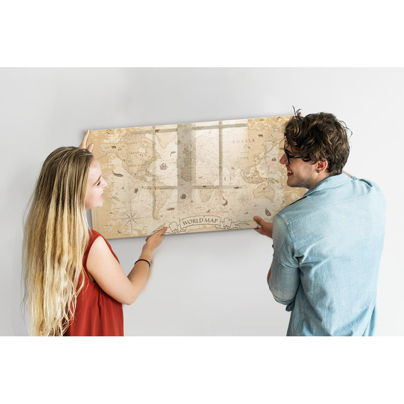 Magnetic Glass Dry Erase Board