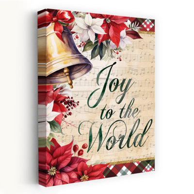 «Joy to the world», art contemporain de poinsettias en cloche