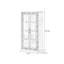 Vitrine Retro Burlywood