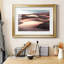 Toile encadrée de qualité supérieure Mojave au coucher du soleil - prête à être accrochée-324040275-324040273-324010357