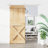Vidaxl Sliding Door With Hardware Set Solid Wood Pine-112703808-112703811