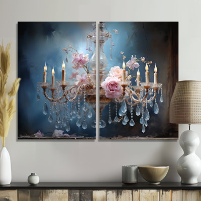 Chandelier Transcendent Elegance - ensemble de 2 lustres tendance