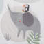 Ensemble de literie pour lit de bébé 4 pièces NoJo Jungle Trails Melissa 