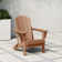Shawnna Weather-Resistant Foldable Outdoor Adirondack Chair
