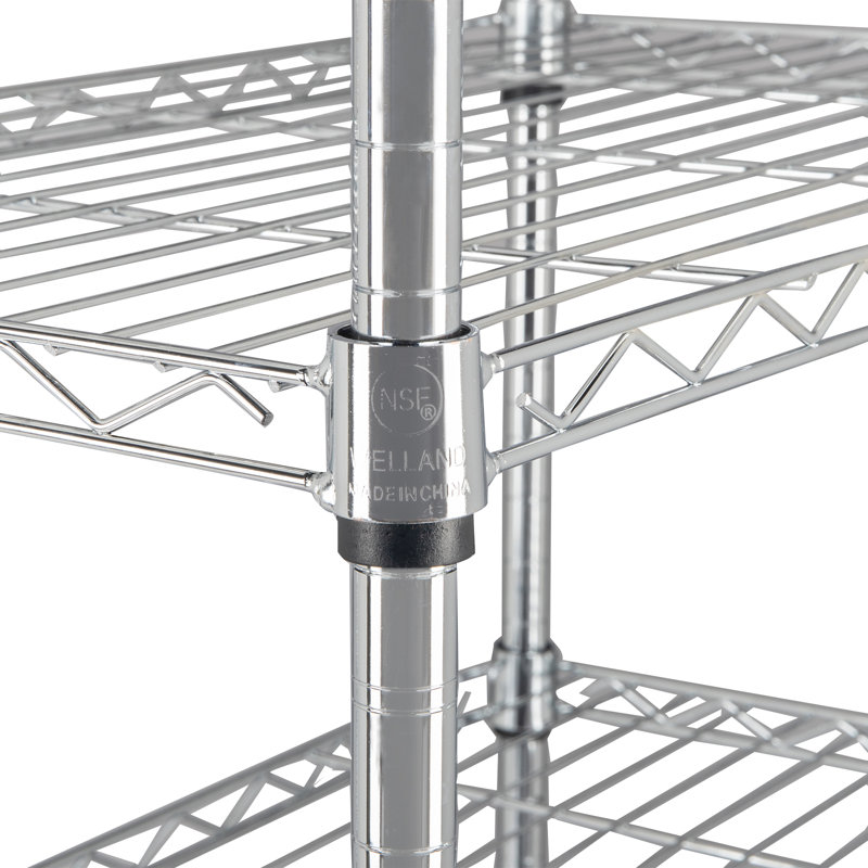 23.6'' W Steel Height -Adjustable Shelving Unit