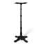 Base de table en fonte H41,7 avec 4 pieds en griffe de tigre, pied de table noir