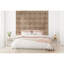 Carreau de mosaïque murale en bois antique l 11 7/8 po x H 11 7/8 po x P 1/2 po, finition naturelle
