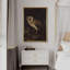 Oiseau, animaux sauvages, hibou, décor de ferme, animaux de la nature rustique, art moderne, décor douillet encadré sur toile-94585998-94585997