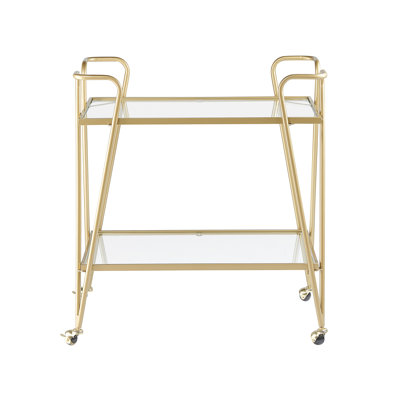 Peringer Metal Bar Cart