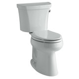 Highline™ 1.28 GPF Water Efficient Elongated Two-Piece toilet (Seat Not Included)