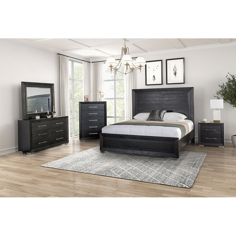Mobilier de chambre à coucher 1pc Chest 5-English Dovetail