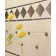 3" x 3" Metal Lotus Decorative Tile Insert