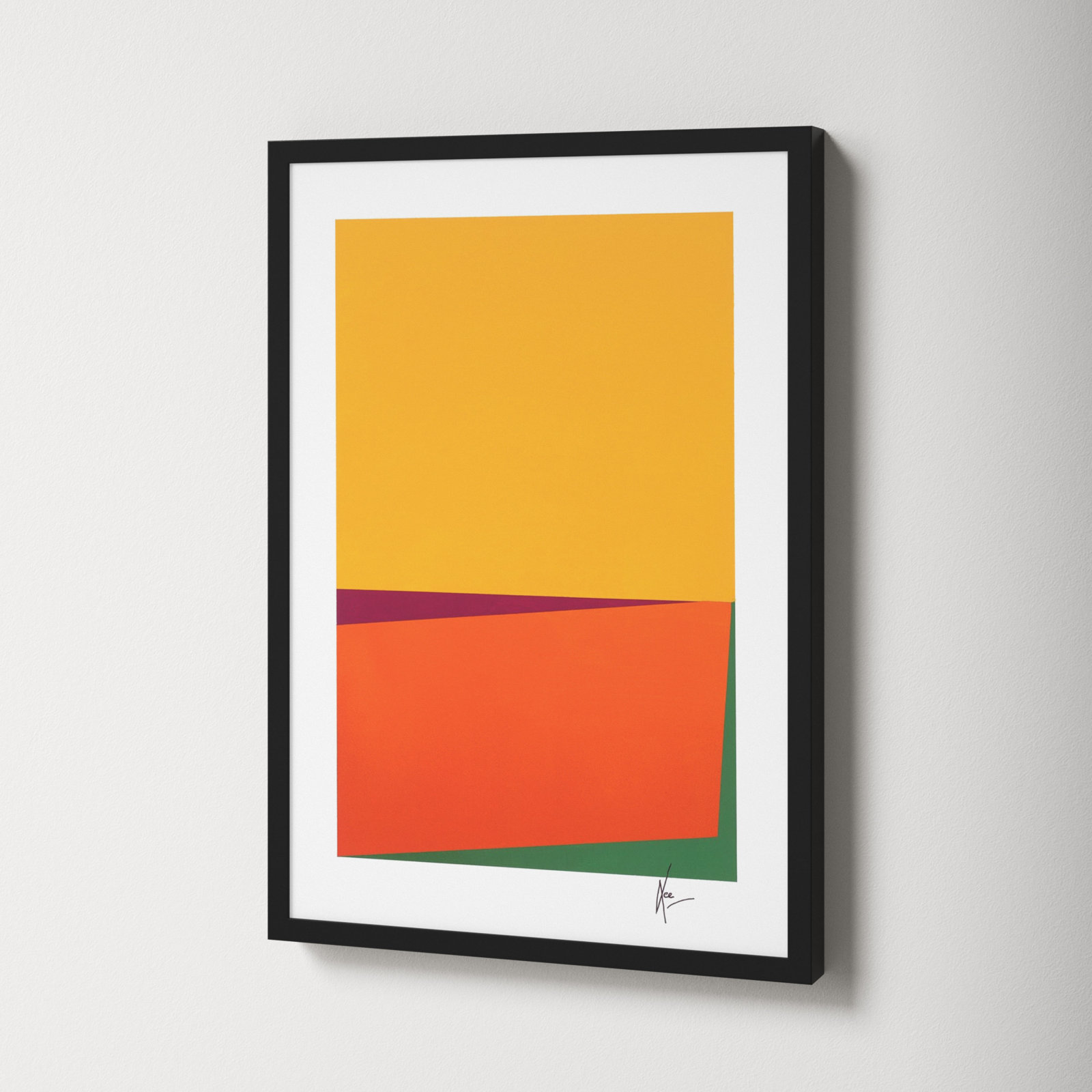 Sahara "Sahara" Print by Lee Lessem, Brown, 25" H x 17.5" W x 1.25" D