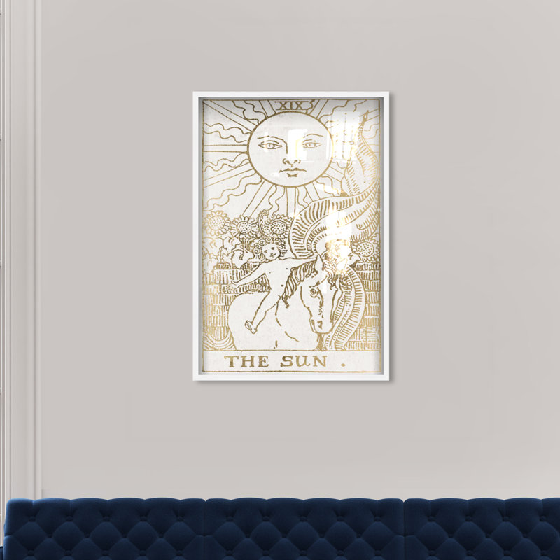 The Sun Tarot Luxe - impression, H 37,5 po x l 25,5 po