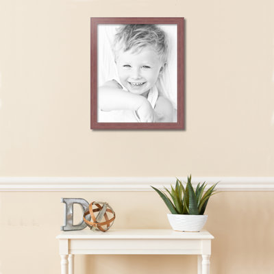 Pink Wood Picture Frame