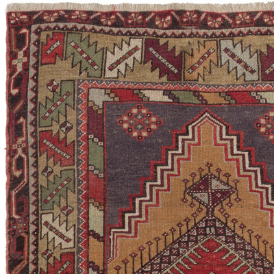Tapis tribal turc authentique fabriqué à la main