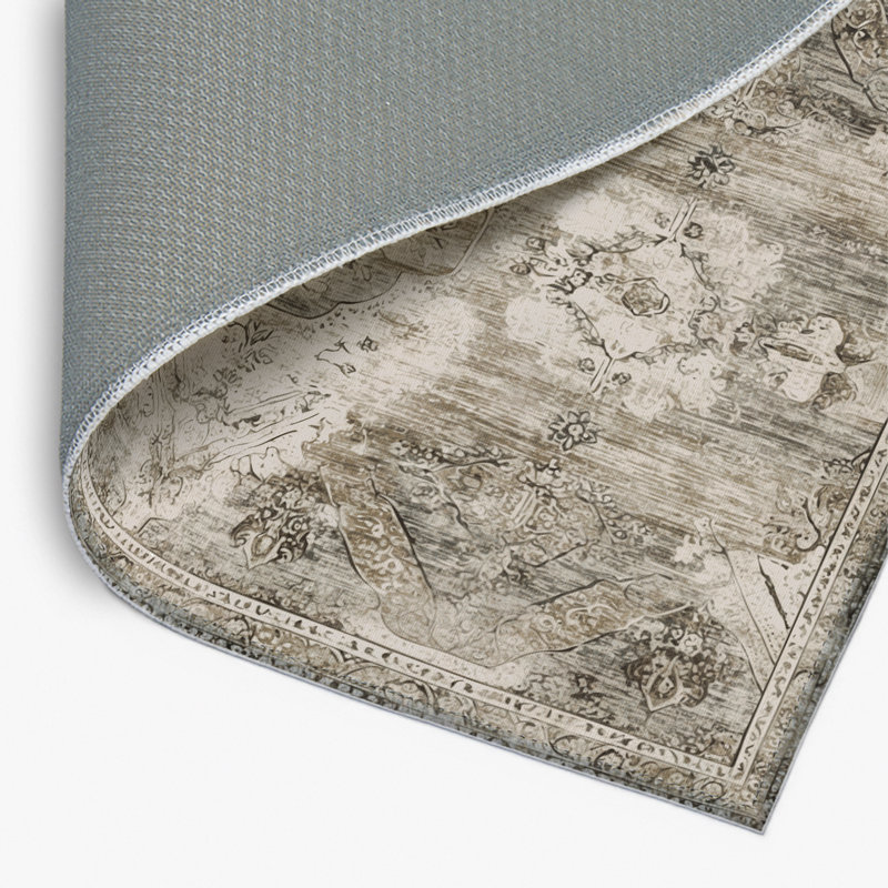 Tapis intérieur et extérieur Historic Bloom, Rectangulaire 2 pi x 3 pi
