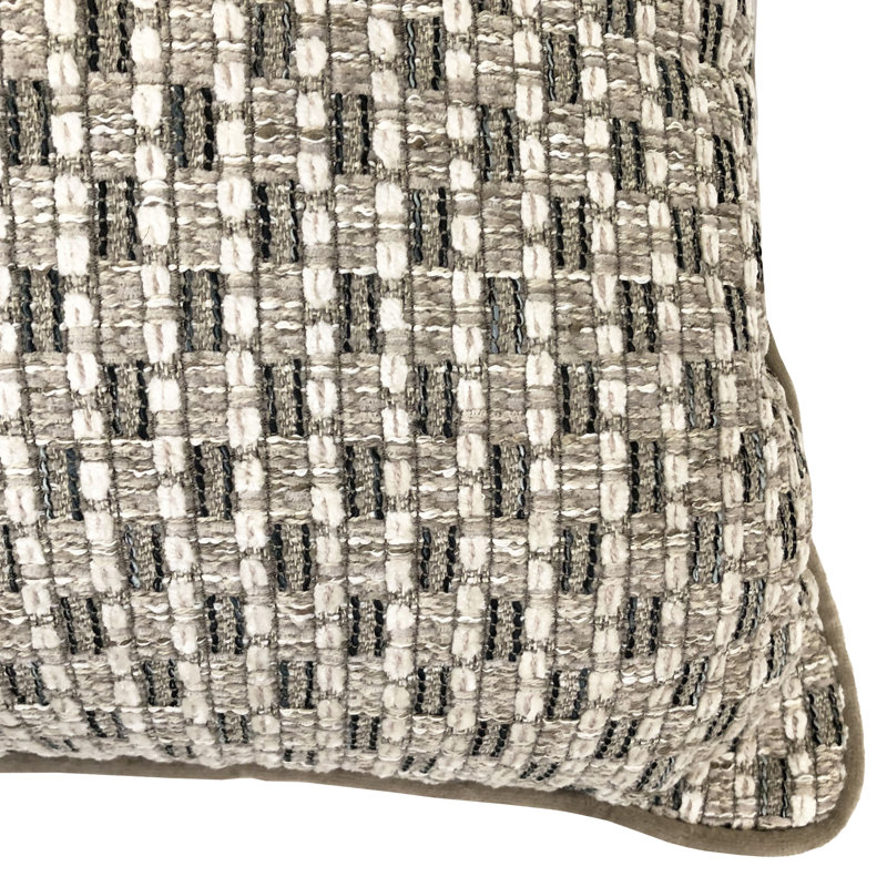 Square Pillow Cover & Insert, Stone
