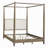 Canopy Bed Queen Brown See Below
