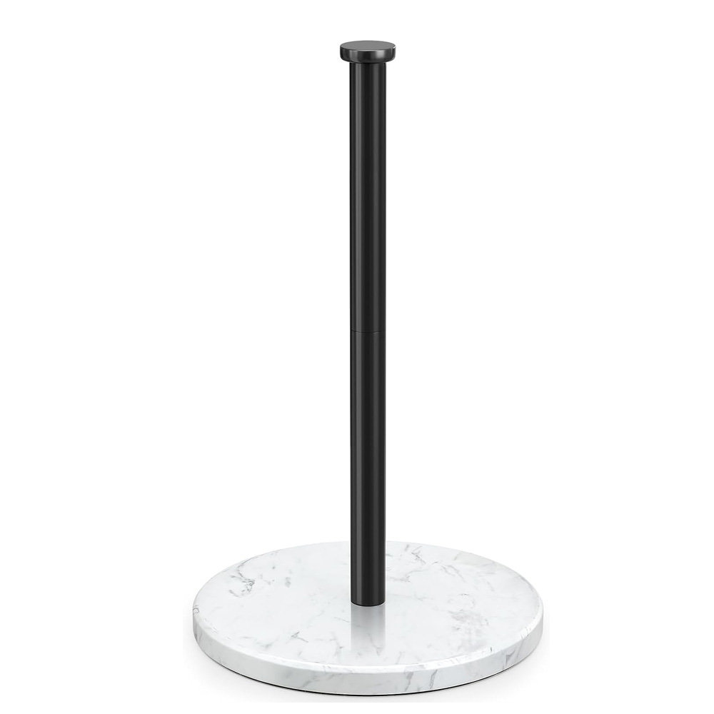 Latitude Run® Countertop Freestanding Paper Towel Holder with Weighted Base Suction  Cups