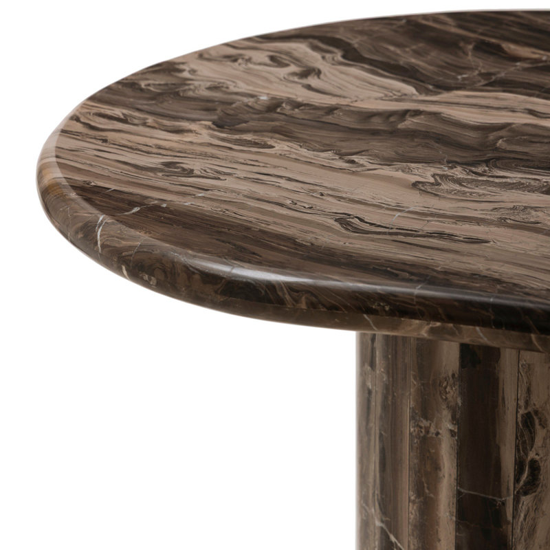 Ponce Desk-Rocky Brown Marble