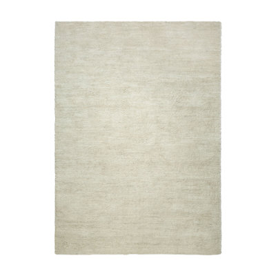 Essentials Wool Area Rug in Beige