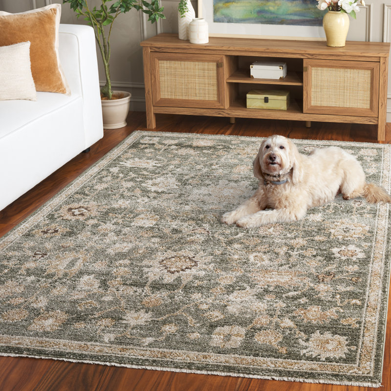 Tapis oriental Hazel, Rectangle 5 pi 3 po x 7 pi 6 po