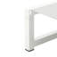 Chaise longue d'extérieur réglable à 5 niveaux, structure et filet en aluminium, conception ergonomique confortable, support de poids de 400 lb, convient au salon de plage avec patio idéal, bord de piscine, jardin, plage