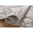 Oriental Machine Woven Polyester Area Rug in Charcoal/Ivory-87054105