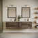 Fresca Formosa 72" Wall Mount Floating Double Sink Bathroom Vanity Set with Top and Sinks - Faucets Not Included
