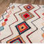 Tapis rouge / crème touffeté Bungalow Olivia-25664545