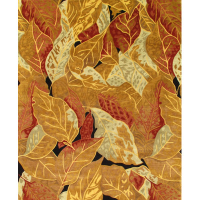 Wool Floral Indoor Rug