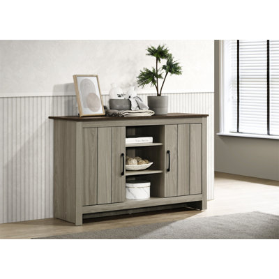Console en chêne 47 po Nyla