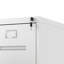 Classeur vertical à 4 tiroirs avec serrure verticale en métal pour bureau à domicile-1350084190