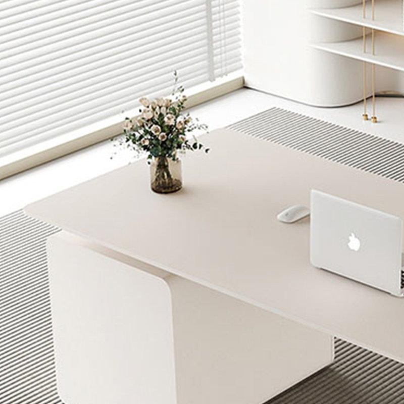 Bureau moderne et minimaliste, H 29,52 po x l 78,74 po x P 31,49 po