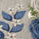 Allijah Floral Blue/Grey Indoor/Outdoor Area Rug