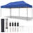 20 Ft. W X 10 Ft. D Steel Pop-Up Canopy With Weights-114850803