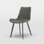 Chaise parsons rembourrée Maxwell Till-97817376
