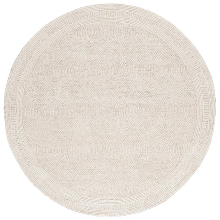 Lulubell Abstract Hand Tufted Wool Geometric Rug