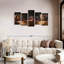 «Wine Barrels», reproduction sur toile - Image sur toile tendue 5 pièces-92828364