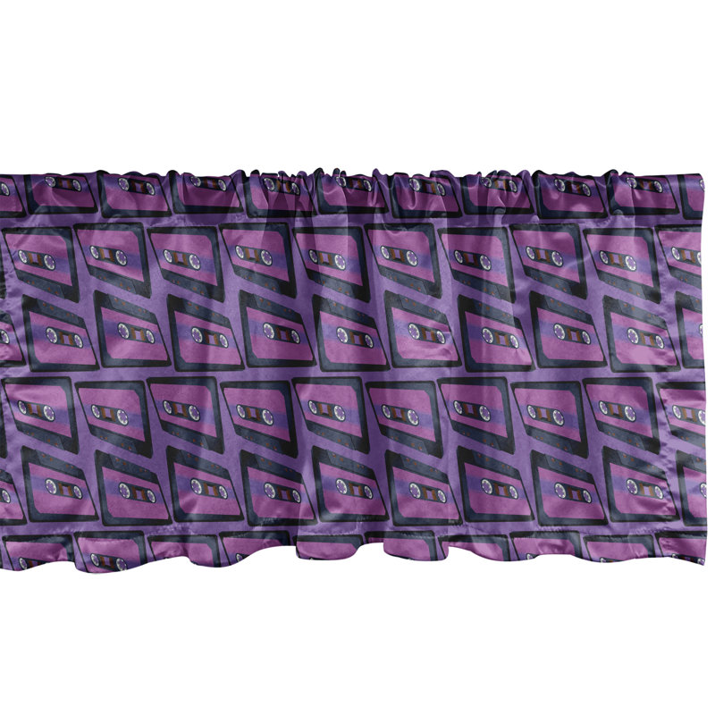 Ensemble de 2 cantonnières 54 "X 18" Ambesonne