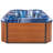 Allionna Square Hot Tub With LED Blue-515215000