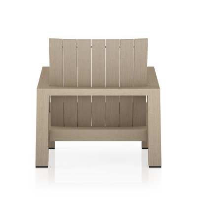 Louvinia Teak Outdoor Lounge Chair