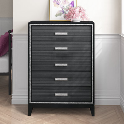 Festus 5 Drawer 35" W Chest