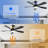 52 Inch Modern Ceiling Fan With 3 Color Dimmable 5 ABS Blades Remote Control Reversible DC Motor With Led Light-1713680129-1713680135