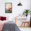 «Pink Rose in Bloom», estampe numérique encadrée par Petals Prints Design-103014255-103014256